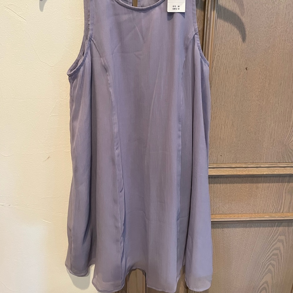 Abercrombie and Fitch flowy lilac dress